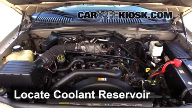 2005 Mercury Mountaineer Premier 4.6L V8 Antigel (Liquide de Refroidissement) Vérifiez le niveau d'antigel